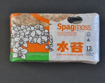 New Zealand Spagnum Moss Besgrow Moss 12L/150g