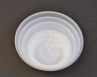 Clear Saucer | Thick | Heavy Duty