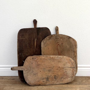 Vintage Bread Boards - Extra Large