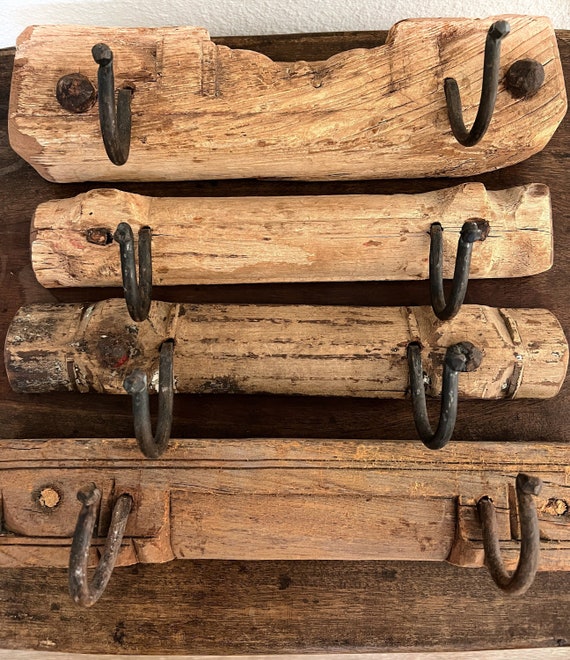Vintage Carved Wood Coat Rack Vintage Coat Hanger Etsy