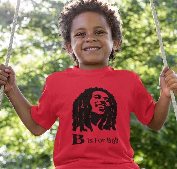 Kids Bob Marley Tee Children's Reggae 