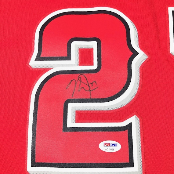 Mike Trout Signed Jersey Psa/dna Auto 10 Los Angeles Angels -  Sweden