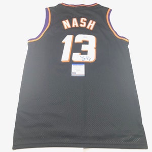 Autographed Steve Nash Phoenix Suns #13 Swingman Jersey - The