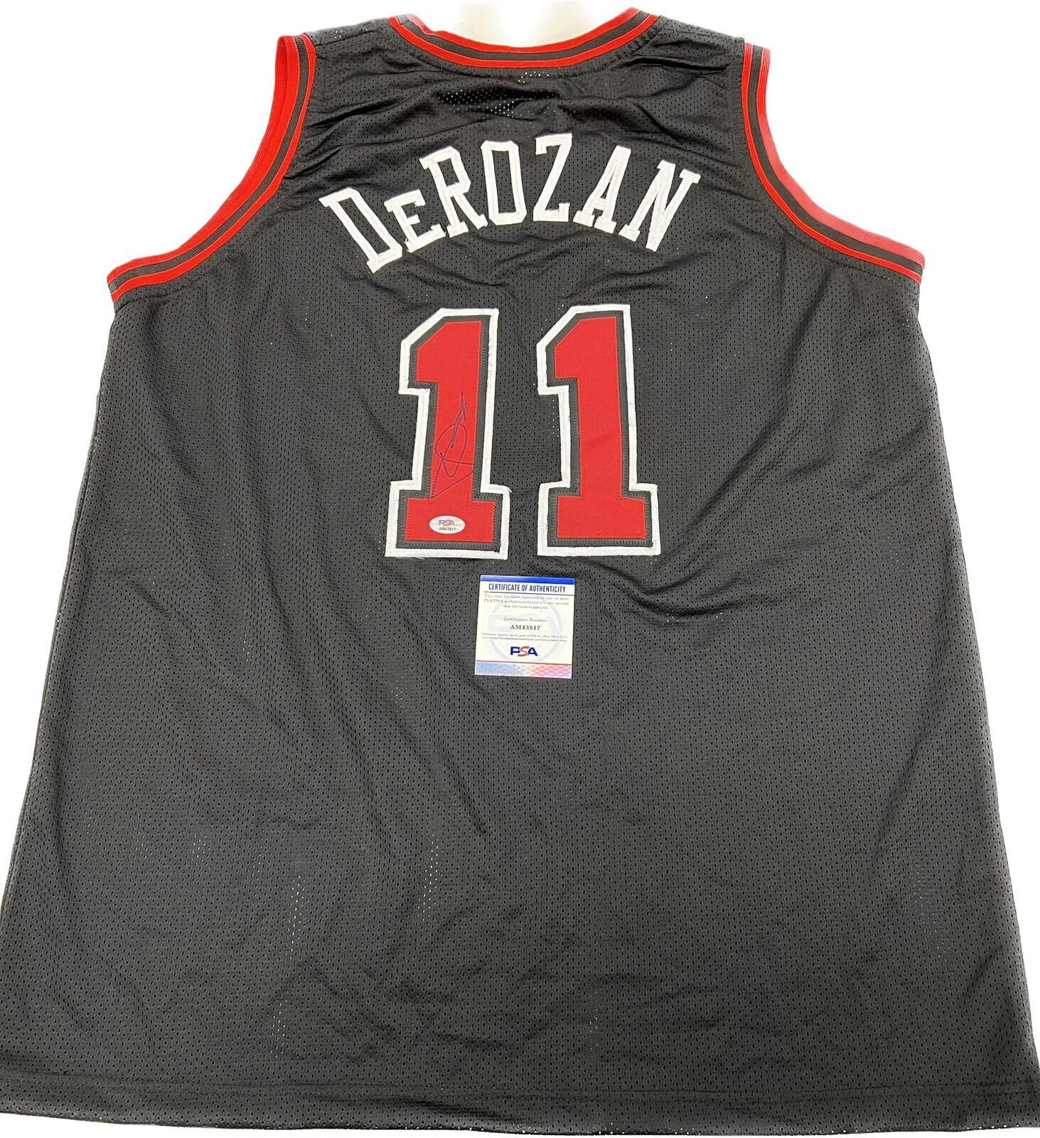 DeMar DeRozan Signed San Antonio Spurs Custom Jersey (JSA COA