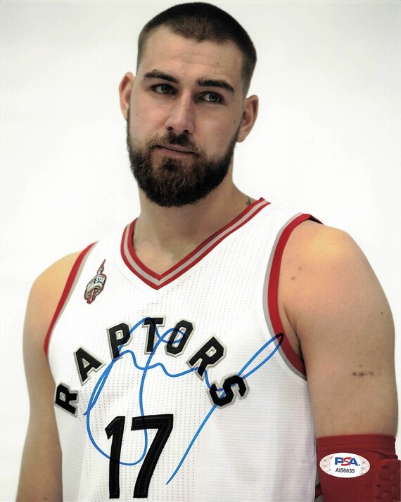 Jonas Valanciunas Signed Jersey (PSA)