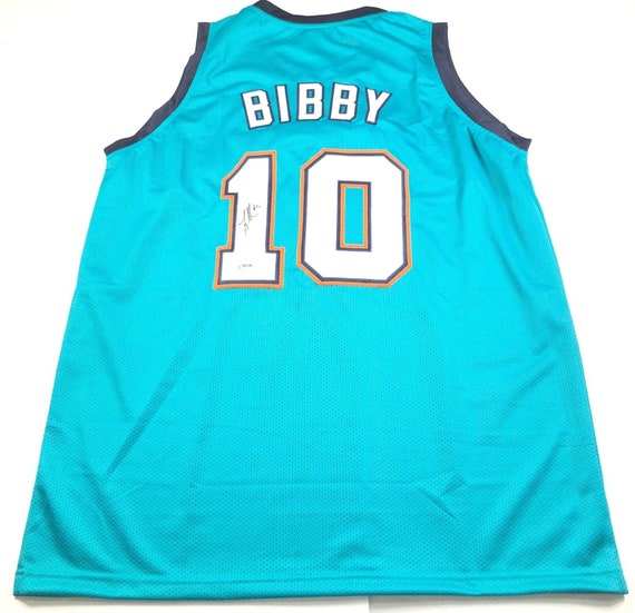 Mike Bibby Autographed Sacramento White Custom Basketball Jersey