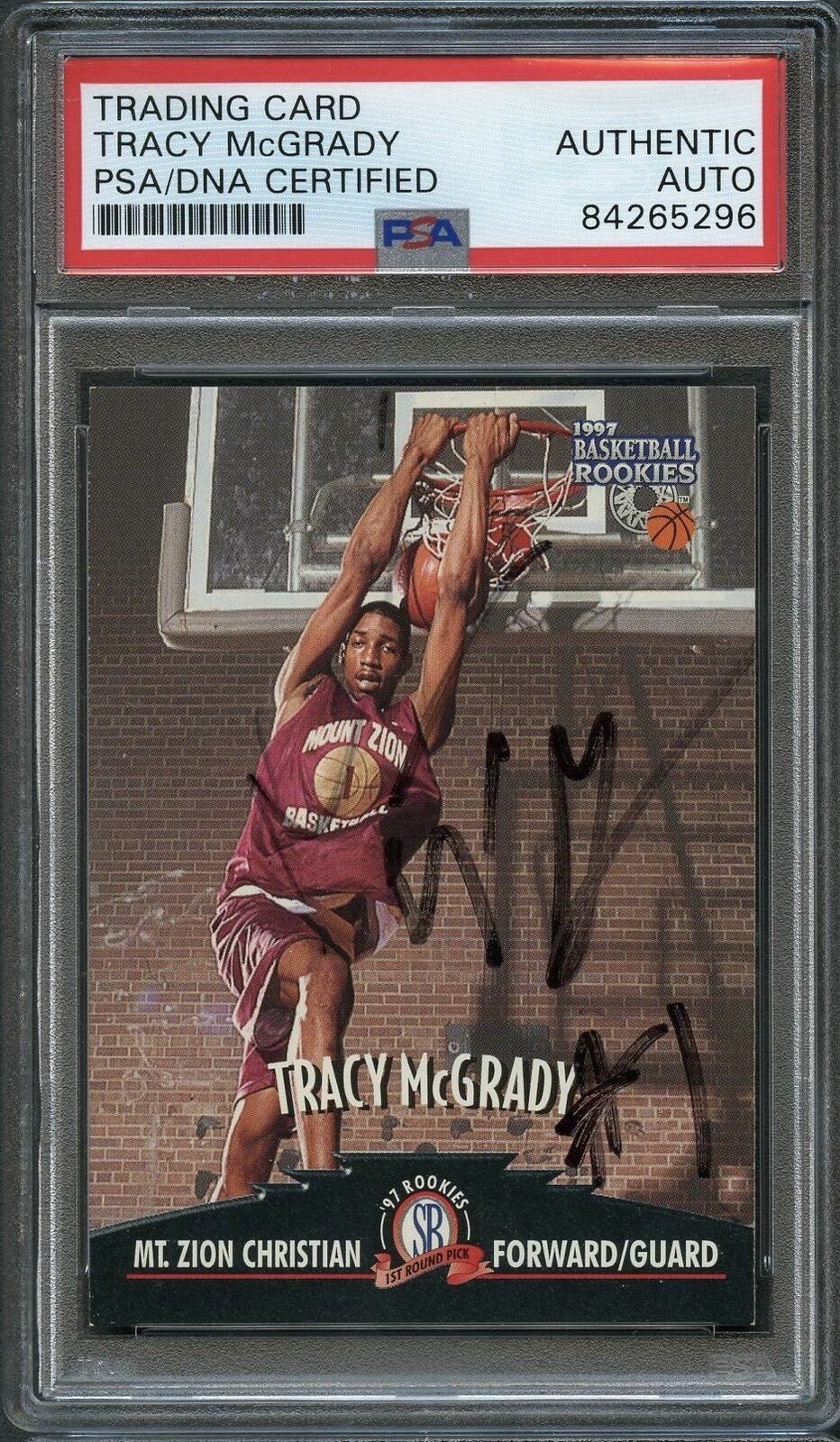 NBA 07-08 Fleer Ultra Auto Tracy McGrady-