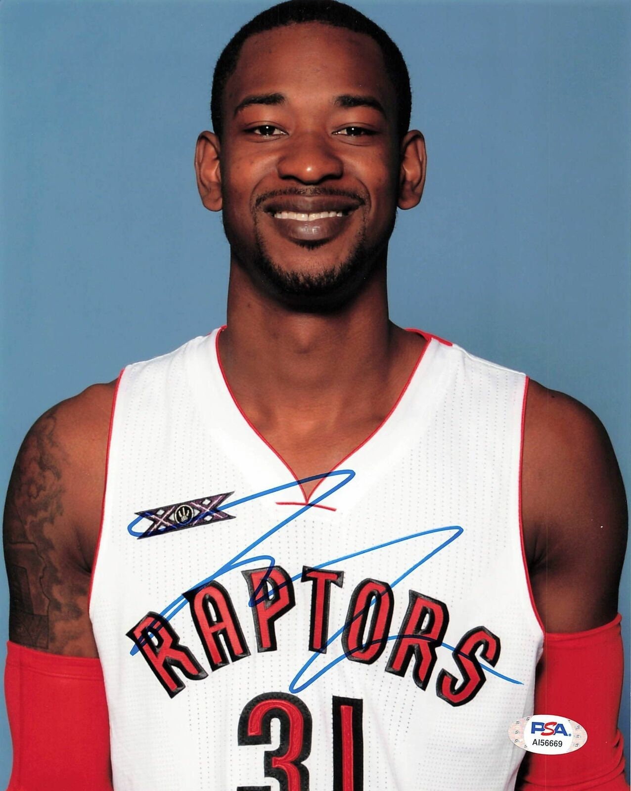 Terrence Ross Signed 8X10 Photo Psa/dna Toronto Raptors 