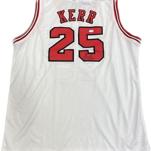 Stephen Curry Kevin Durant Steve Kerr signed jersey PSA/DNA