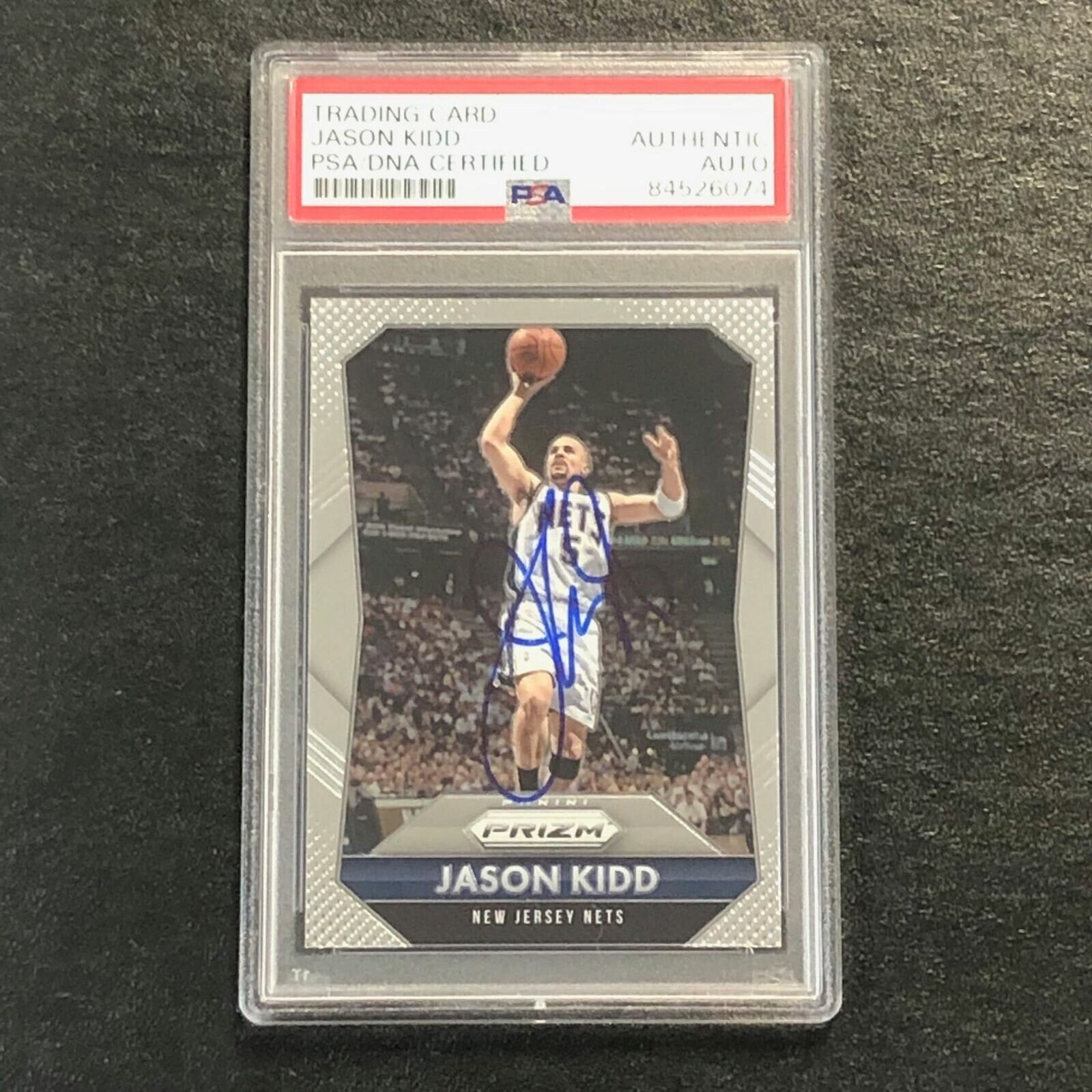 2015-16 Panini Prizm 267 Jason Kidd Signed Card Auto Psa - Etsy