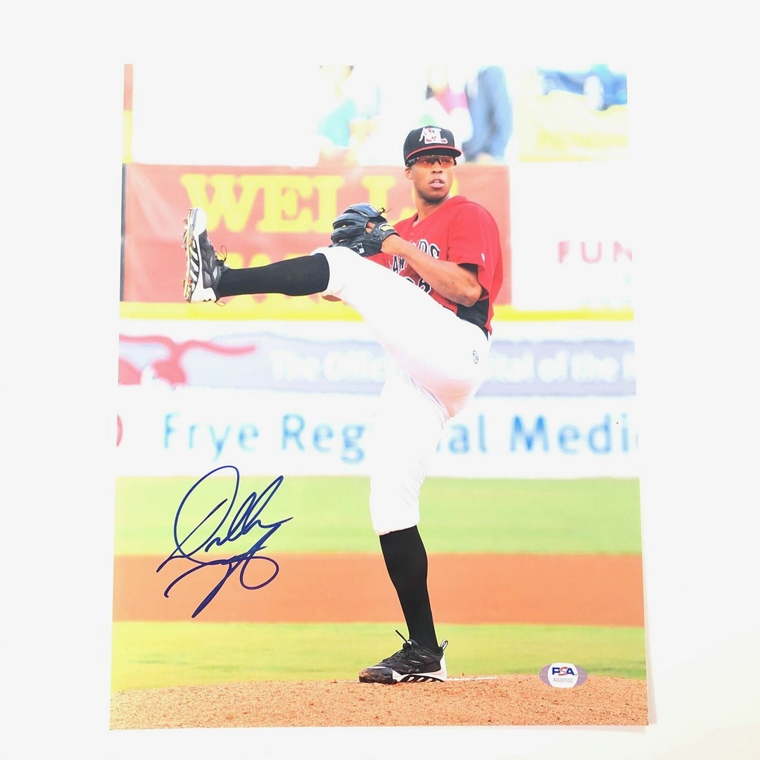 Dillon Tate Signed 11X14 Photo Psa/dna Orioles Autographed Etsy