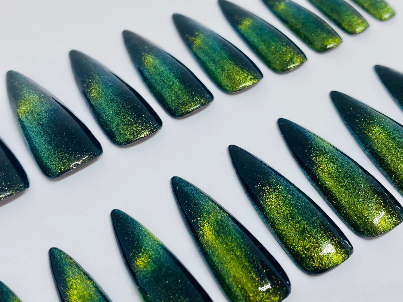 Set of 20 press on nails Etsy
