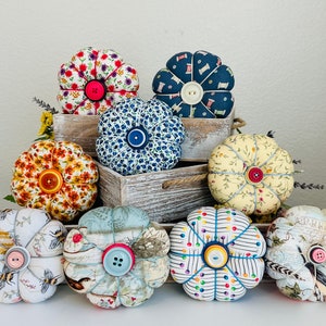 Perfect Size Pincushion,Handmade 4-4.5” Pincushion for Sewing,Quilting, Embroidery, Needlepoint, Crafting, Cross-Stitch, Unique Sewing Gift,