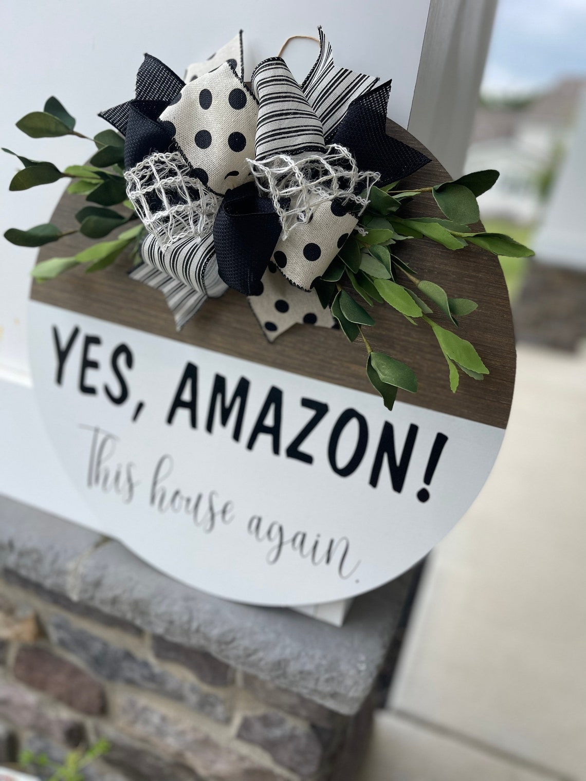 Amazon Door Hanger Funny Door Hanger Funny Front Door Sign Etsy