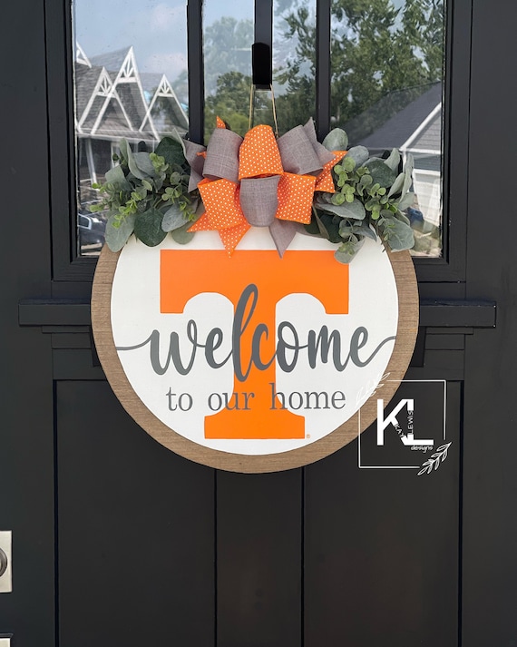 Tennessee Vols Door Hanger | Tennessee Vols | Tennessee Door Hanger | Tennessee Vols Wreath | Tennessee Wreath | University of Tennessee
