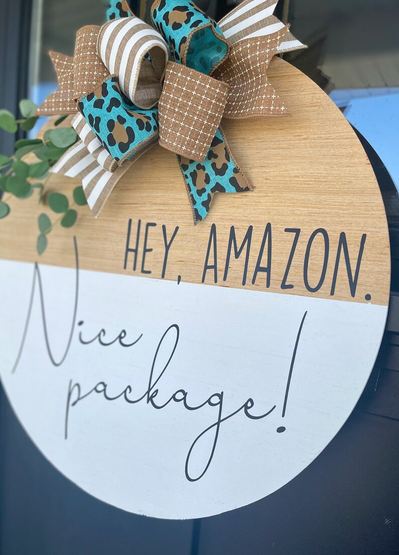 Amazon Door Hanger Funny Door Hanger Spring Door Hanger Etsy