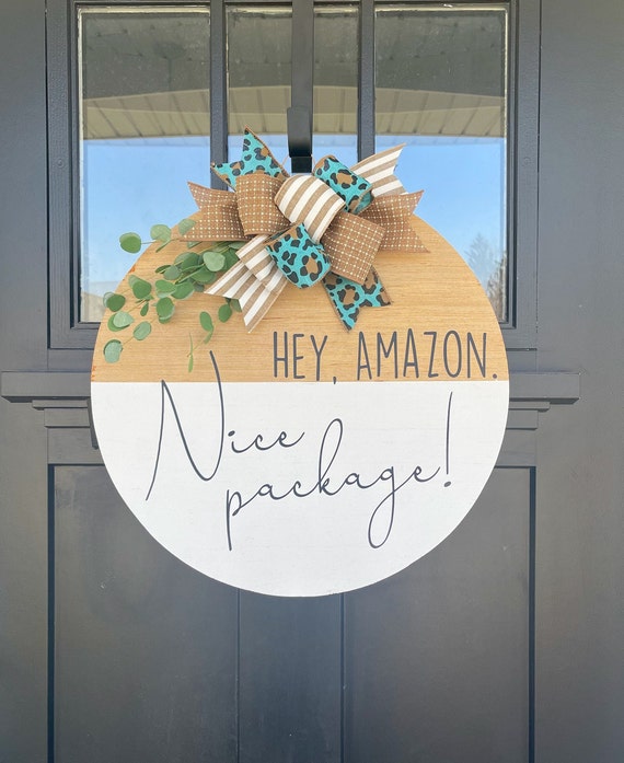 Amazon Door Hanger Funny Door Hanger Spring Door Hanger Etsy