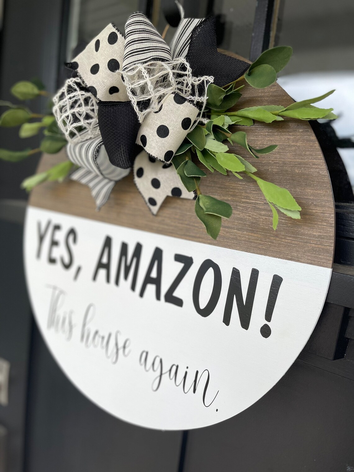 Amazon Door Hanger Funny Door Hanger Funny Front Door Sign Etsy