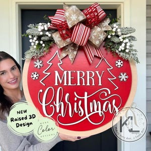 Christmas Front Door Decor | Christmas Door Hanger | Christmas Wreath | Christmas Decor | Christmas Sign | Christmas Door Wreath | Christmas
