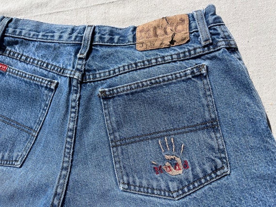 vintage 90s y2k MUDD denim shorts - image 4