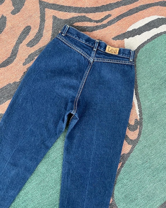 vintage 80s bareback Lee Jeans mom jeans union mad