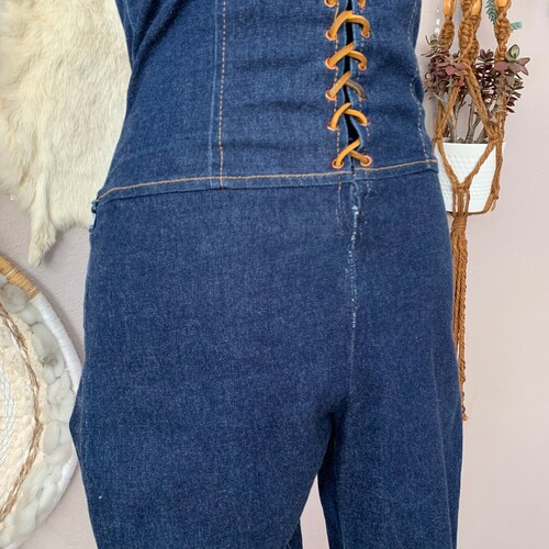 Vintage denim shops jumpsuit