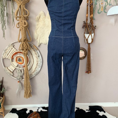 Vintage denim shops jumpsuit