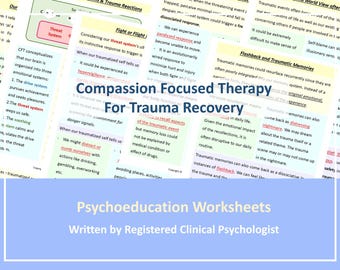 Trauma Recovery Psychoeducation/ understand trauma/ Compassion Focused Therapy/ Self-Compassion Approach/ Mental Health Resources