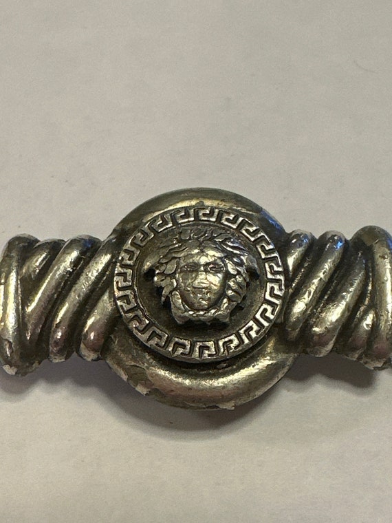 Authentic VERSACE silver Medusa bracelet