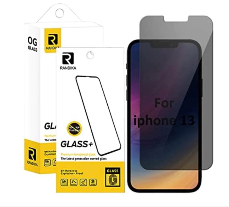 Premium Tempered Glass Privacy Screen Protector for Iphone Etsy