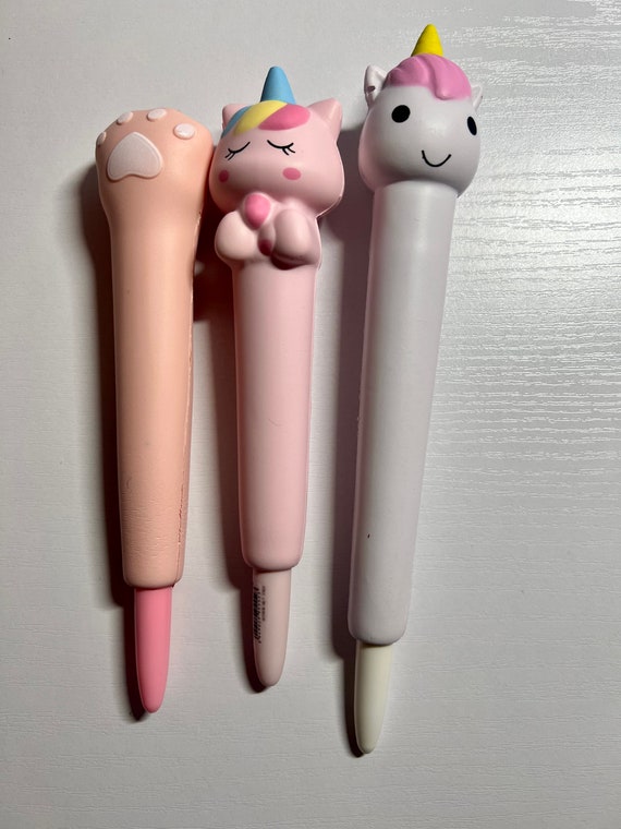Unicorn hotsell squishy pen