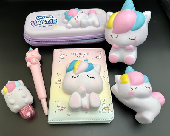 Totally Cute Kawaii All in One SketchBook Kit Boxed Set Unicorns Rainbows