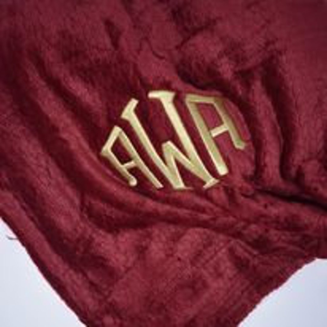 Personalized Throws, Monogram, Embroidered, Gifts for Her, Gifts for