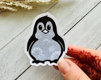 Penguin Sticker: Waterproof Vinyl Decal