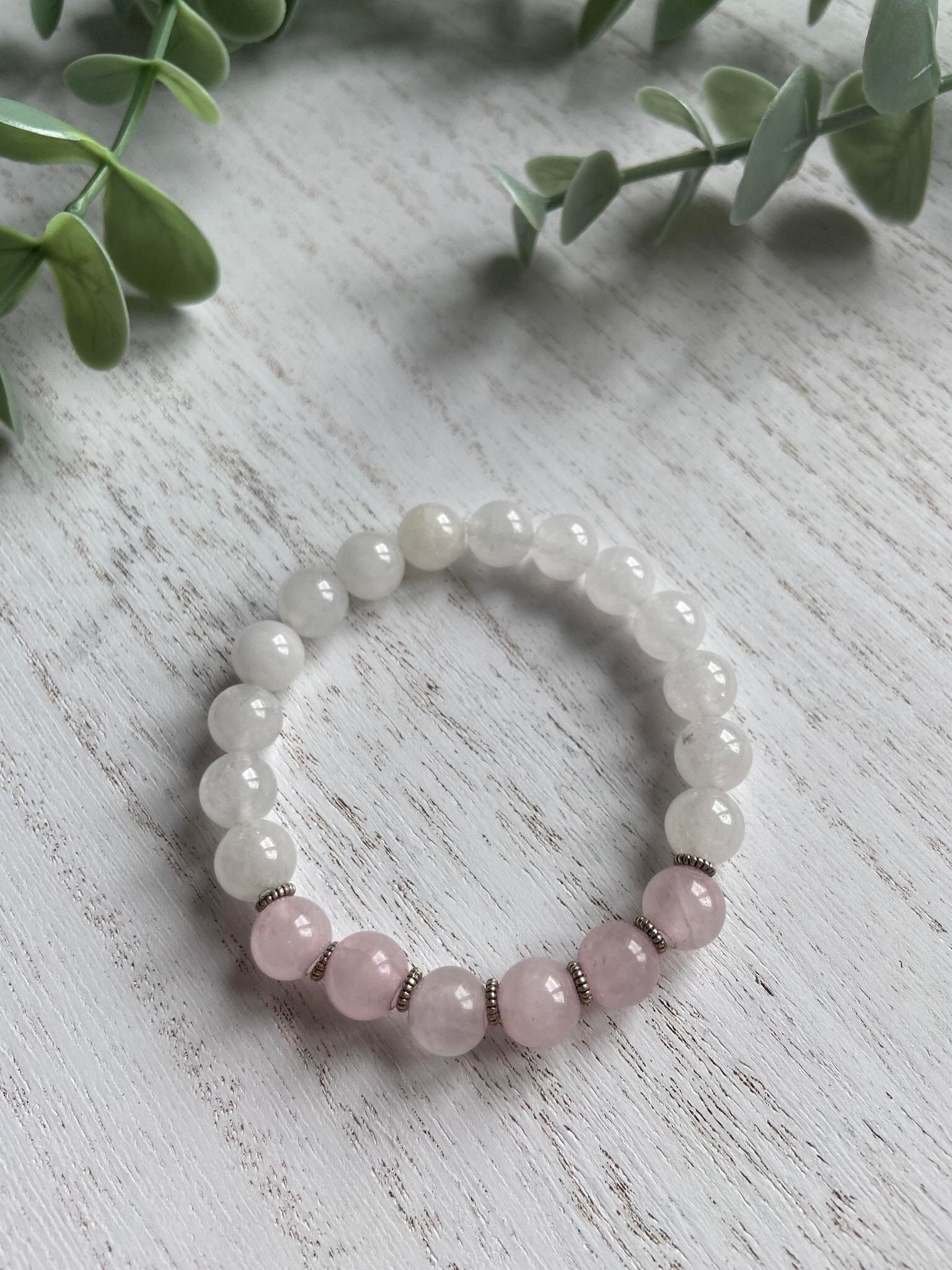 White quartz shop bracelet