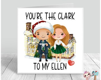 Clark and Ellen Griswold / Love Card / Anniversary / Valentines / Birthday / Just Because Card / Romantic Card / Digital File