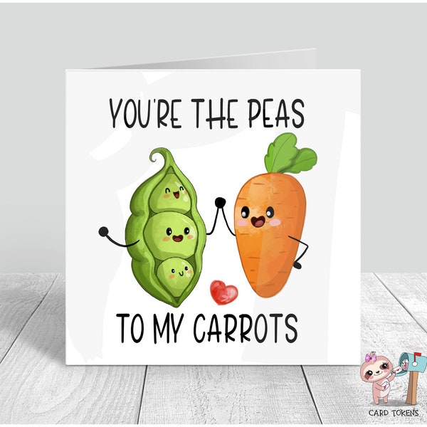 Peas and Carrots Etsy UK