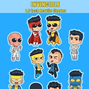 Onoverwinnelijke varianten acrylbedels