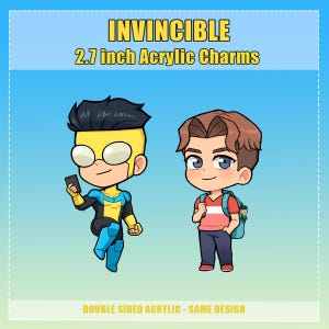 Onoverwinnelijke acrylbedels