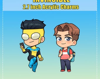 Charms acrílicos invencibles