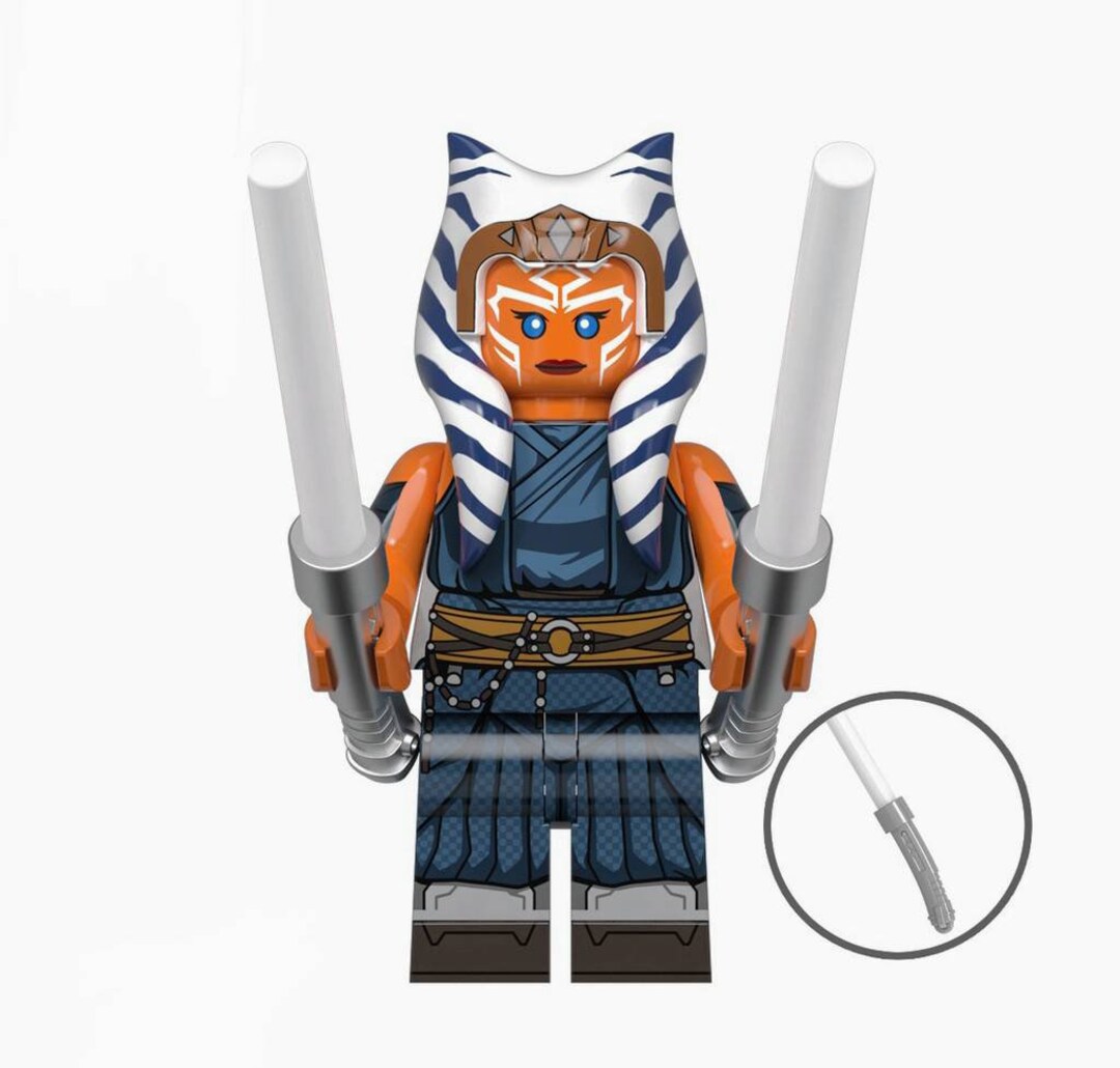 Ahsoka Minifigure Collection Minifigure Etsy