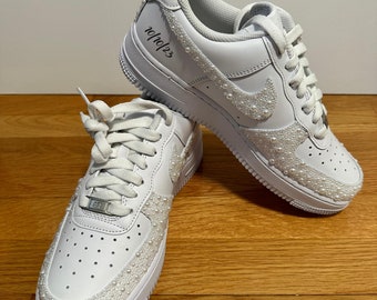 Zapatillas nupciales Pearl Wedding - Air Force 1