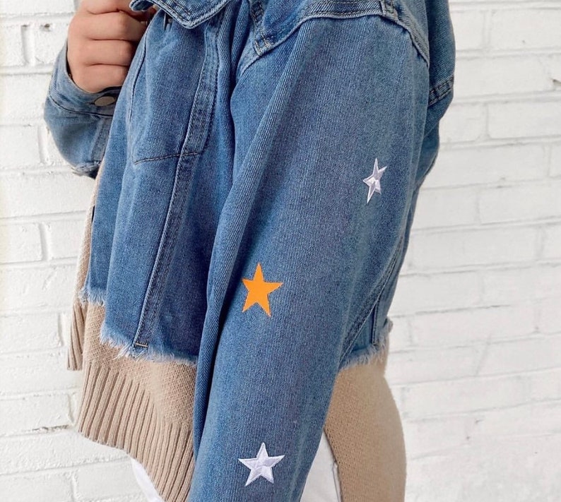 Tennessee Vols Denim Custom Jacket Etsy