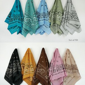 COOZO Unisex Bandana Ombré - Caraibi Blu