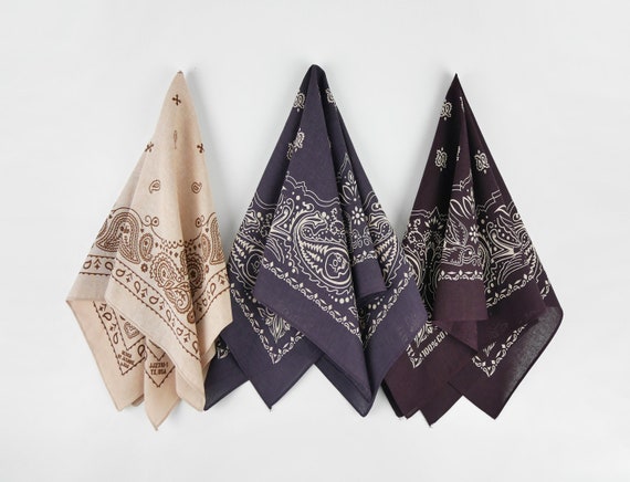 UK_Stone Foulard Pour Homme, 100 % Soie, Motif Vintage, écharpe En