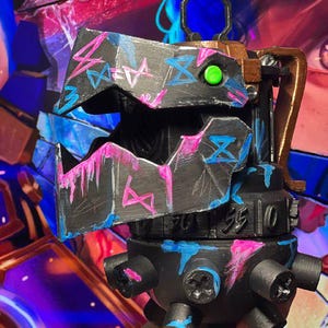 Jinx Grenade with Neon Arcane  /Jinx Chomper