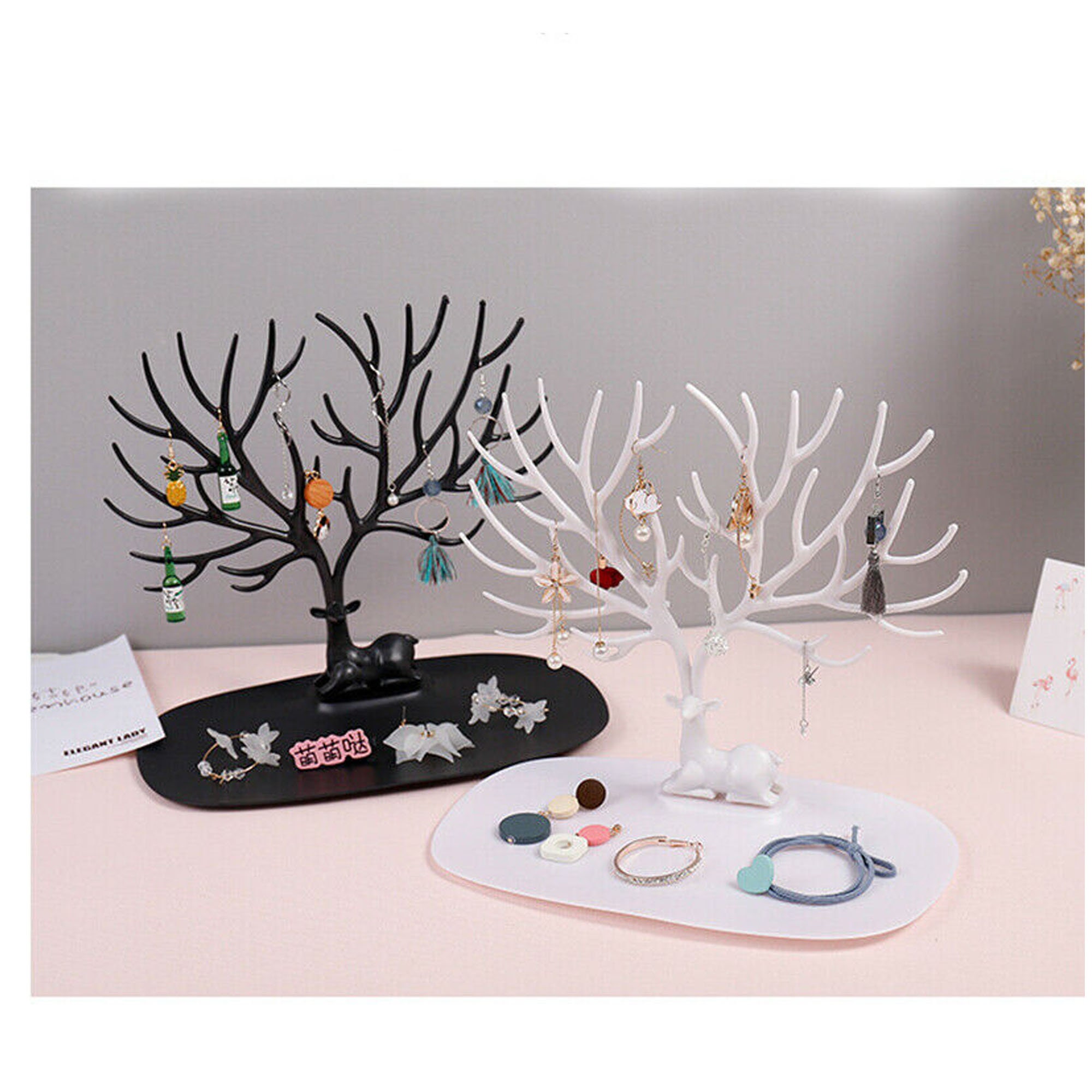 Jewelry Tree with Small Branches  Ring, Necklace, Bracelet Organizer –  Jays MetalCrafting