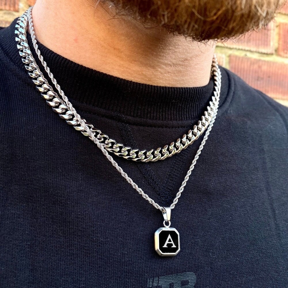 Custom Mens Necklace Etsy Australia