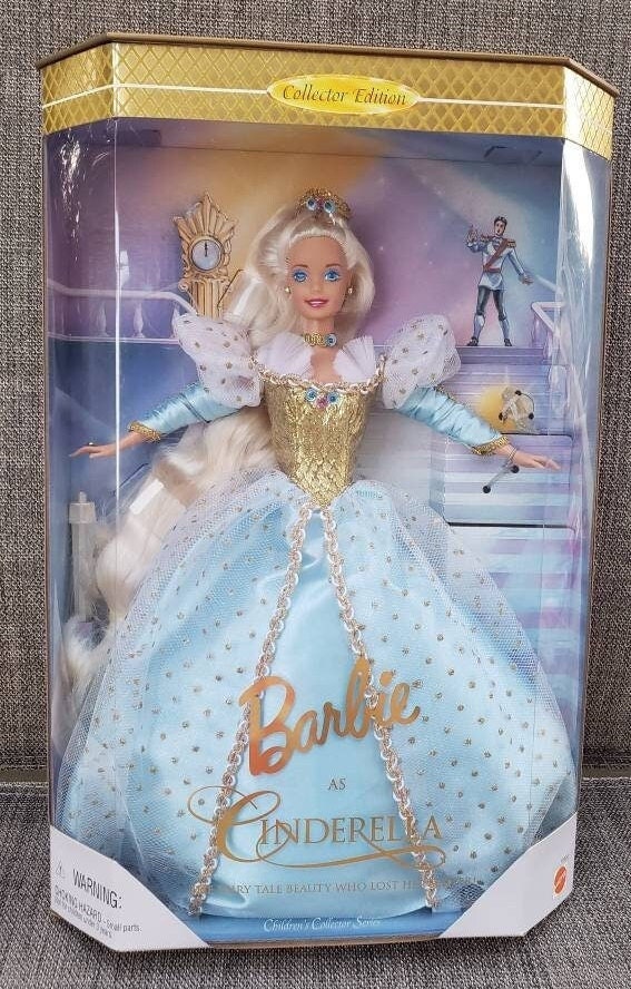 Barbie Doll as Cinderella 1996 Collectible Barbie - Etsy