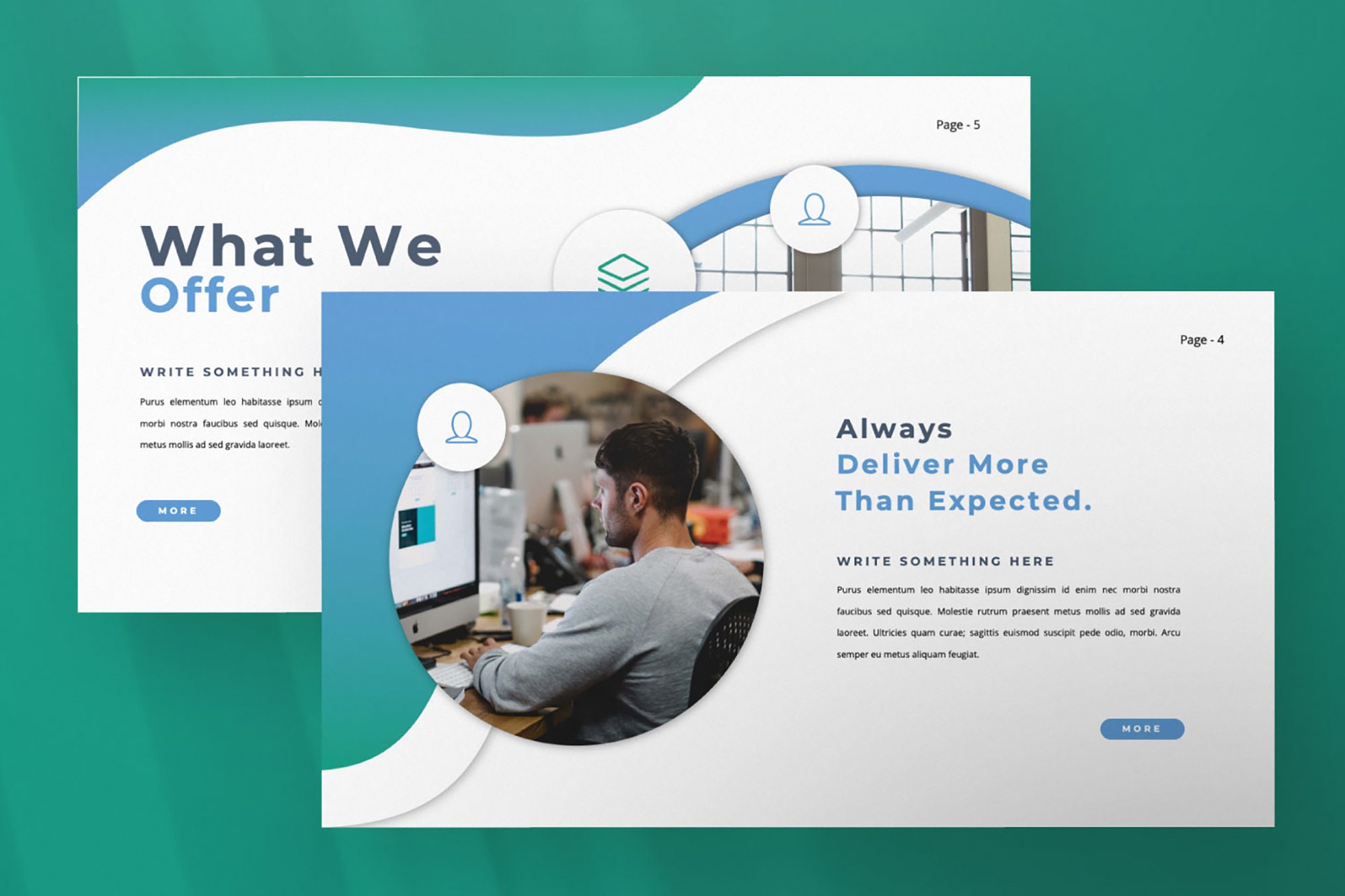 Paper Powerpoint | Keynote | Google Slide Bundle Presentation Template ...